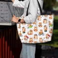 thumbnail image 7 of Xecao Kawaii Shiba Dog for versatile beach bag for women includes zipper pockets and waterproof material, ideal for vacations and adventures., 7 of 7