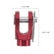 thumbnail image 2 of BESTYASH Punta Para De Trasero En Aluminio Rojo Compatible Con Motos Y Atv Para Control, 2 of 8
