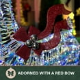 thumbnail image 6 of Fraser Hill Farm Prelit LED Iridescent Reindeer Holiday Decoration, 6-Ft, FFCHLED072-RD1-IRD, 6 of 15