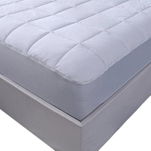 Quilted Fitted Mattress Pad Queen Mattress Cover Stretches Up