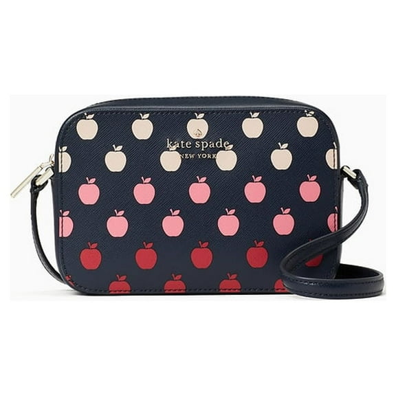 Kate Spade New York Saffiano Leather Mini Camera Crossbody Bag (Multi)