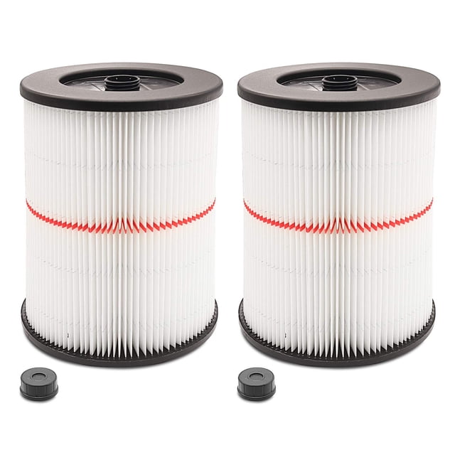 Paquete de 2 filtros de cartucho para aspiradora Craftsman 17816 9-17816