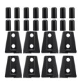 thumbnail image 2 of CAR DOOR HINGE COVER TRIM BLACK   JK UNLIMITED 4-DOOR 2007-2018, 2 of 7