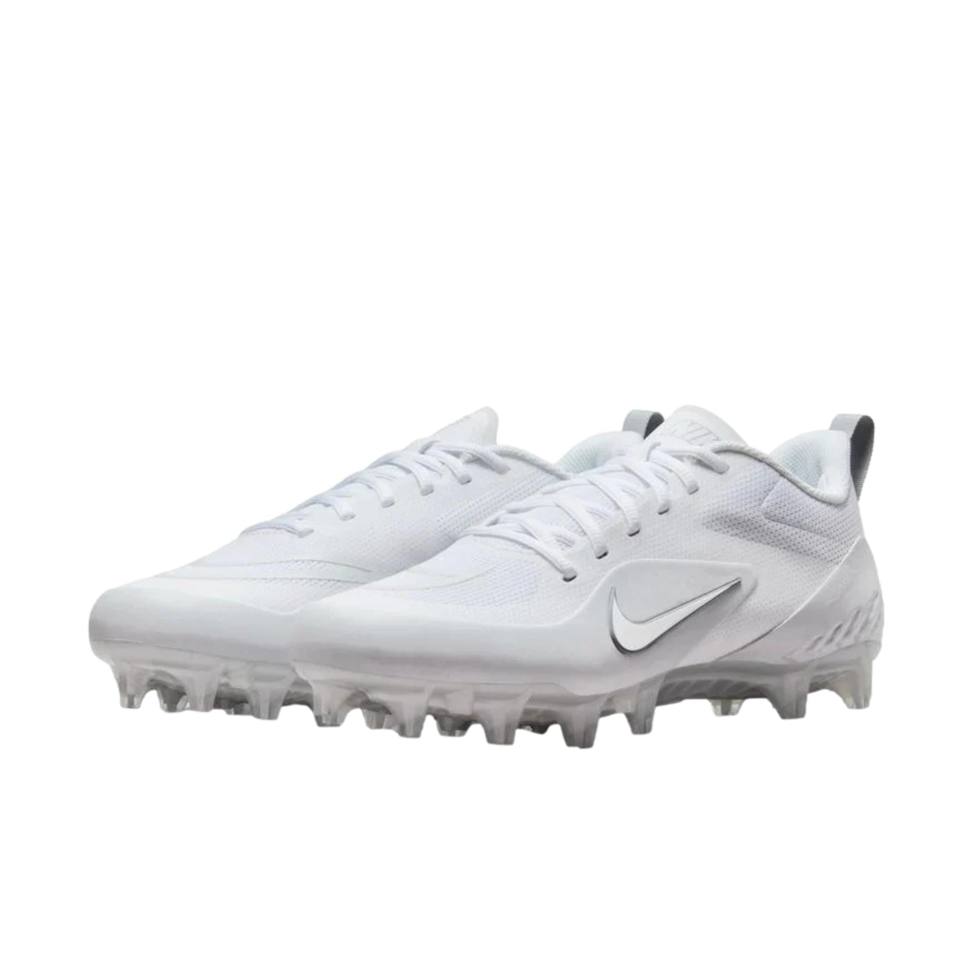 Nike Alpha Huarache 8 Pro LAX White/Metallic Silver  CW4439-100 Men's Size 14