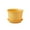 Yellow, variant on Travelwant Plastic Planters Indoor Flower Plant Pots, Mini Flower Seedlings Nursery Pot/Planter/Flower Pot with Pallet, Modern Decorative Gardening Containers
