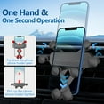 TRAHOOCar Phone Holder Mount for Honda HRV HRV 2023 2024 2025 LX