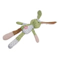 thumbnail image 3 of Stuffed Infant Animal Doll, Teething Plush Soft Baby Security  Doll Lightweight  For Early Education Blue ,Long Ear, 3 of 8