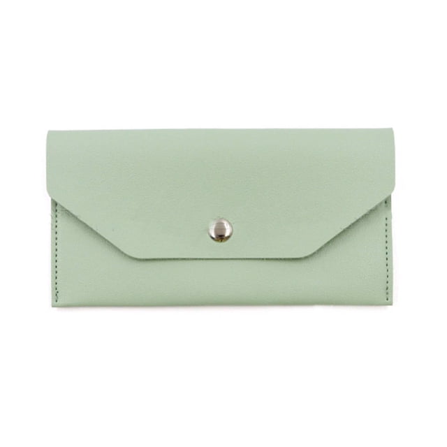 HLONK Money Envelopes for Cash PU Leather Tear-Resistant Cash Envelope Wallet Flexible Lightweight Money Envelopes for Budgeting Essentials