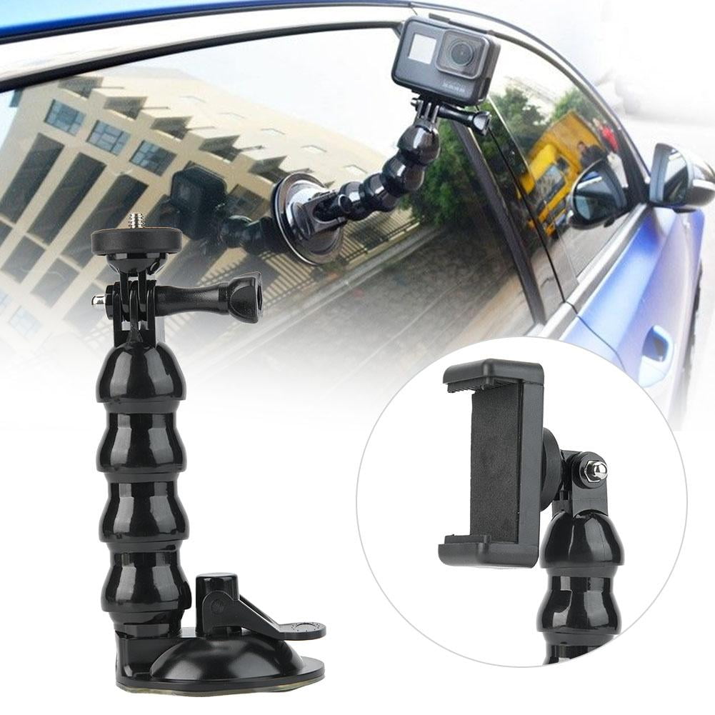 OTVIAP Suction Cup Camera Windscreen Mount Flexible Neck Bracket with
