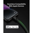 thumbnail image 2 of Cable USB C Belkin con conector Lightning de 2 m negro, 2 of 8