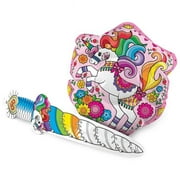OOLY 161-019 3D Colorables Balloons - Unicorn Shield & Sword, Set of 2 - Pack of 6