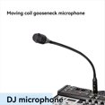 thumbnail image 2 of Micrófono Dinámico Profesional de DJ con Interruptor para Mezclador de Disco Dedicado Micrófono KTV Bar Cuello de Cisne DJ Mic, 2 of 5