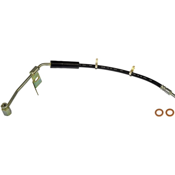 Dorman H620929 Front Driver Side Brake Hydraulic Hose for Specific Dodge Models Fits select: 2004-2005 DODGE RAM 1500