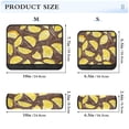 thumbnail image 3 of WOBOGO Lemon Chocolate Pattern Seat Belt Cover 2 Piece Soft Comfort Driving Shoulder Pad Suitable for All Cars and Backpacks, 3 of 8