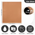 thumbnail image 6 of Dailycode Dishwasher Magnet Cover Magnetic Fridge Door Cover Home Kitchen Decor, Brown, 23"x 26", 6 of 6