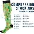 thumbnail image 4 of FREEAMG St. Patrick's Day Element Logo Compression Socks for Women and Men(1Pairs)-Best Support for Running, Athletic, Nursing, Travel, 4 of 7