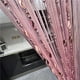 thumbnail image 1 of Cortina decorativa con forma de cadena para puerta con forma de ave split, 100 x 200 cm, color rosa, 1 of 6