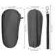 thumbnail image 5 of Yinke Estuche para afeitadora eléctrica Braun Series 3/Series 5, 3040s, 3010s, 5018s, 5140s, Estuche rígido de Viaje Funda Protectora Bolsa de Almacenamiento (Negro Interi, 5 of 5