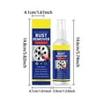 thumbnail image 3 of Rust Remover Gel for Metal Cleaning, Heavy Duty Rust Stain Remover, Effective Rust Dissolver for Tools, Automotive Parts, Household Surfaces, Fast Acting Rust Treatment Solution, 3 of 9