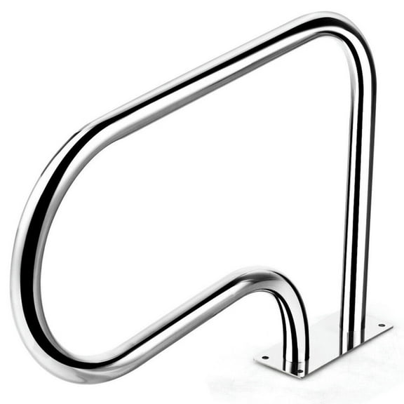 Spaco Stainless Steel Swimming Pool Hand Rail with Base Plate