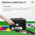 thumbnail image 3 of 64XL Ink Cartridge Combo Pack Compatible for HP 64 Ink Cartridges for HP Envy Photo 7855 7858 7155 6255 7120 7158 7950e Tango Series Printer (Black,Tri-Color), 3 of 9