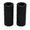 Black, variant on IULAVP 2 Inch Thick Bar Grips, 2-Piece Silicone Rubber Handle Covers for Barbells, Dumbbells, Cable Machines and Pull-Up Bars, Grip Training for Weightlifting and Fitness