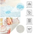 thumbnail image 7 of SKYSONIC Toiletry Mat Rabbit and Cake Print, Fluffy Plush Absorbent Bath Rugs Carpet with Non Slip Bottom for Bathroom Floor Toilet Tub and Shower, 7 of 7