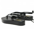 thumbnail image 4 of FSJ Women Open Toe Thong Sandals Flatform Ankle Strap Lace up Sandals Summer Beach Outdoor Shoes Size 13 Black, 4 of 4
