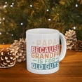 thumbnail image 4 of Grandfather Papa Coffee Mug, Papa Grandpa is for Old Guys Cup, Papa Gift, 4 of 4