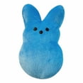 thumbnail image 1 of Conejito de Pascua Juguetes de peluche Pascua Peep Peluche lindo animal conejito de peluche Juguetes de Pascua Cesta Stuffers Juguetes para niños (Azul), 1 of 5
