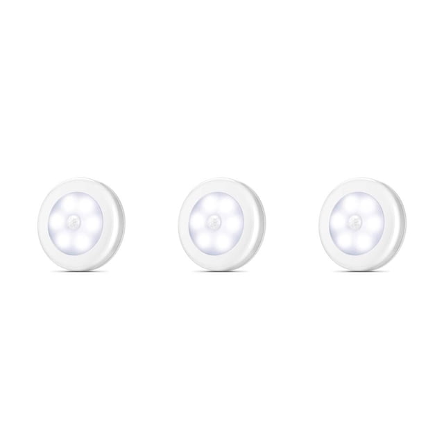 Luz nocturna LED Matsuzay con sensor de movimiento para montaje en pared, dormitorio, 80 x 26 mm
