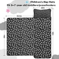 thumbnail image 5 of Black Dog Paw Footprint Bone Toddler Nap Mats for Kids Preschool,Sleeping Mat Bag or Kids,Toddler Sleeping Bag,Toddler Nap Mat or Daycare, 5 of 6
