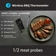 thumbnail image 2 of Wireless Food Meat Thermometer Smart Digital Bluetooth BBQ Thermometer for Kitchen Cooking Oven Grill with 2 Probes, 2 of 5