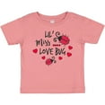thumbnail image 3 of Inktastic Lil Miss Love Bug with Lady Bug and Hearts Girls Baby T-Shirt, 3 of 5