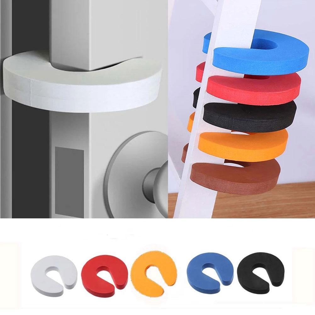 Baby Safety Locks Children Protection Finger Pinch Guard Security Cabinet Locks Door Stopper