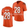 thumbnail image 1 of Bengals Football Jersey Embroidered Rugby Uniform 1#Chase 9#Burrow 85# Replica Player Name Jersey, 1 of 2