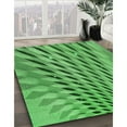 thumbnail image 2 of Ahgly Company Indoor Square Patterned ForestGreen Area Rugs, 5' Square, 2 of 6