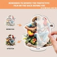 thumbnail image 3 of Rotating acrylic ornament featuring Jimmy Buffett with a guitar and parrot, capturing a vibrant Hawaiian spirit on a white background, 3 of 7