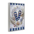 thumbnail image 3 of Stupell Industries Tropical Coastal Wreath & Flip Flops Gray Framed Giclee Art, 16 x 24, by Geoff Allen, 3 of 8