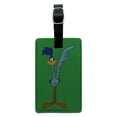 thumbnail image 1 of Looney Tunes Road Runner Rectangle Leather Luggage Card Suitcase Carry-On ID Tag, 1 of 8