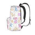 thumbnail image 3 of Disketp Easter Colorful Rabbit Mochila Escolar de Gran Capacidad y Peso Ligero, Mochila de Viaje Ideal para Escuela, Trabajo y Uso Diario, Cómoda y con Estilo, 3 of 8
