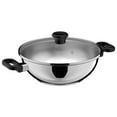 thumbnail image 1 of Maharaja Stainless Steel Karahi with lid 26cm, 1 of 11