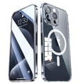 thumbnail image 2 of ELEHOLD for iPhone 16 Pro Max Case, Compatible with Mag Safe Accessory Slim Thin Non-Yellowing Shockproof Protective Bumper Cover Clear Phone Case with Lens Protector for iPhone 16 Pro Max,Clear, 2 of 7