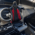 thumbnail image 5 of Soporte De Celular Para Carro Diseño De Asiento De Carreras negro rojo, 5 of 5