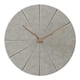 thumbnail image 1 of Reloj de pared de madera para sala de estar, silencioso, nórdico, redondo, colgante, 12 pulgadas Estilo de puntero 2, 1 of 8