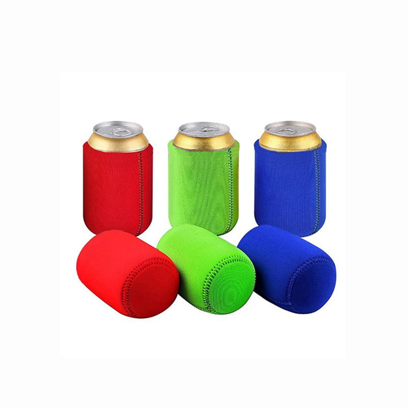 Details about   10 Beer Can Cooler/ Sleeves Soft Insulated Reusable Holder for Water Soda Bottle 