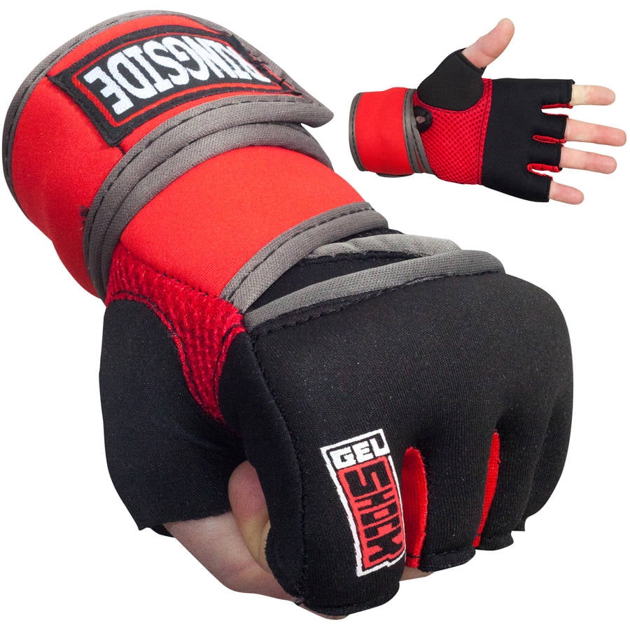 EVO Fitness Neoprene Gel Inner Gloves MMA Boxing Training Wrist Support Wraps 
