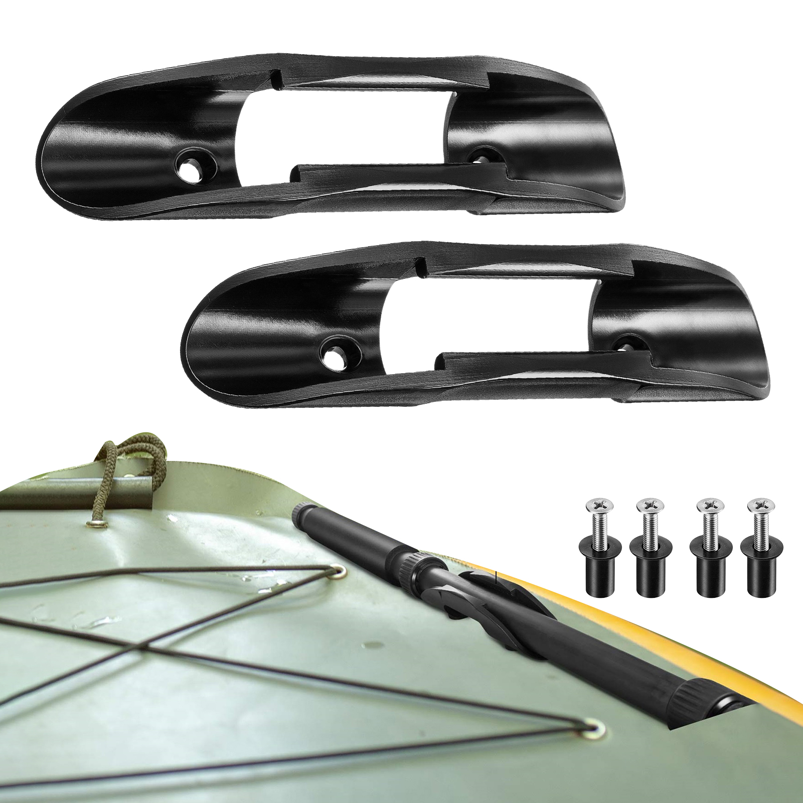 Buy Younar Kayak Paddle Clip with Hardware Universal Kayak Paddle