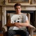 thumbnail image 4 of Funda de almohada con estampado de bordado falso de poliéster, adorables y lindas fundas de almohada con animales para dormitorio, hogar y decoración de sofá, funda de cojín, artículos esenciales para, 4 of 6