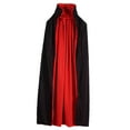 thumbnail image 2 of Capa de Halloween Yuyangstore reversible negra y roja Cuello alto, 2 of 8